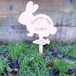 Easter egg hunt engraved sign