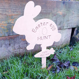 Easter egg hunt engraved sign